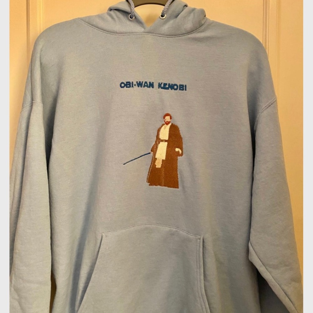 Obi-Wan Kenobi Embroidered Hoodie